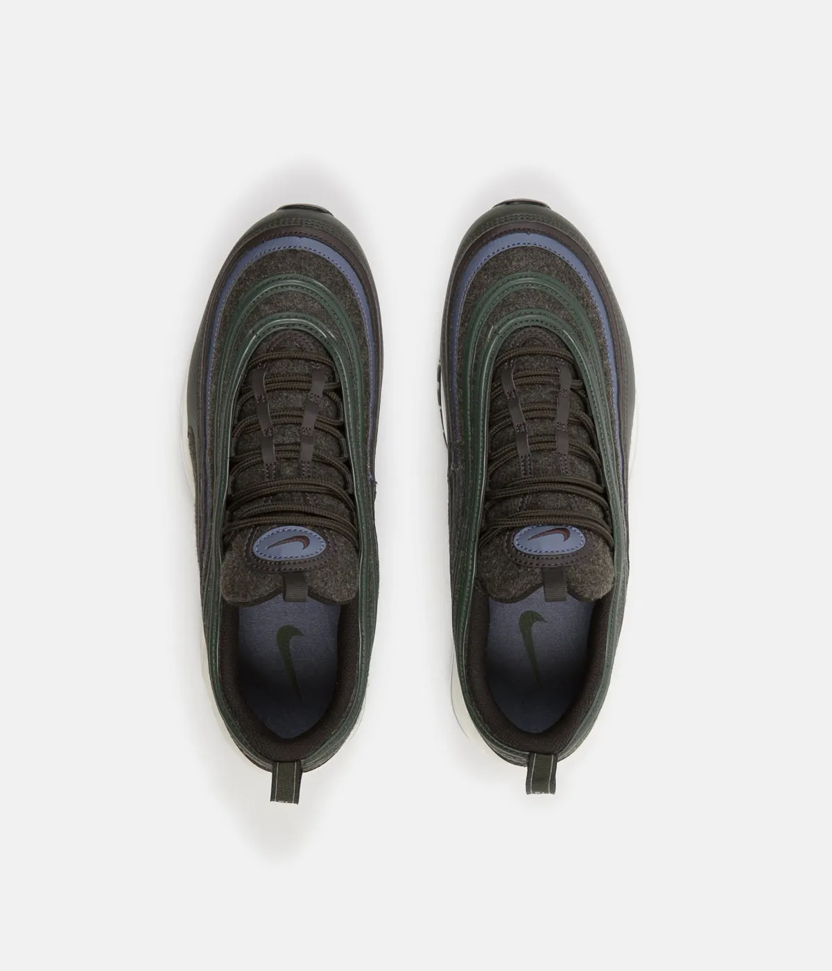 Nike Air Max 97 Premium Shoes - Sequoia / Velvet Brown - Light Carbon - Sail