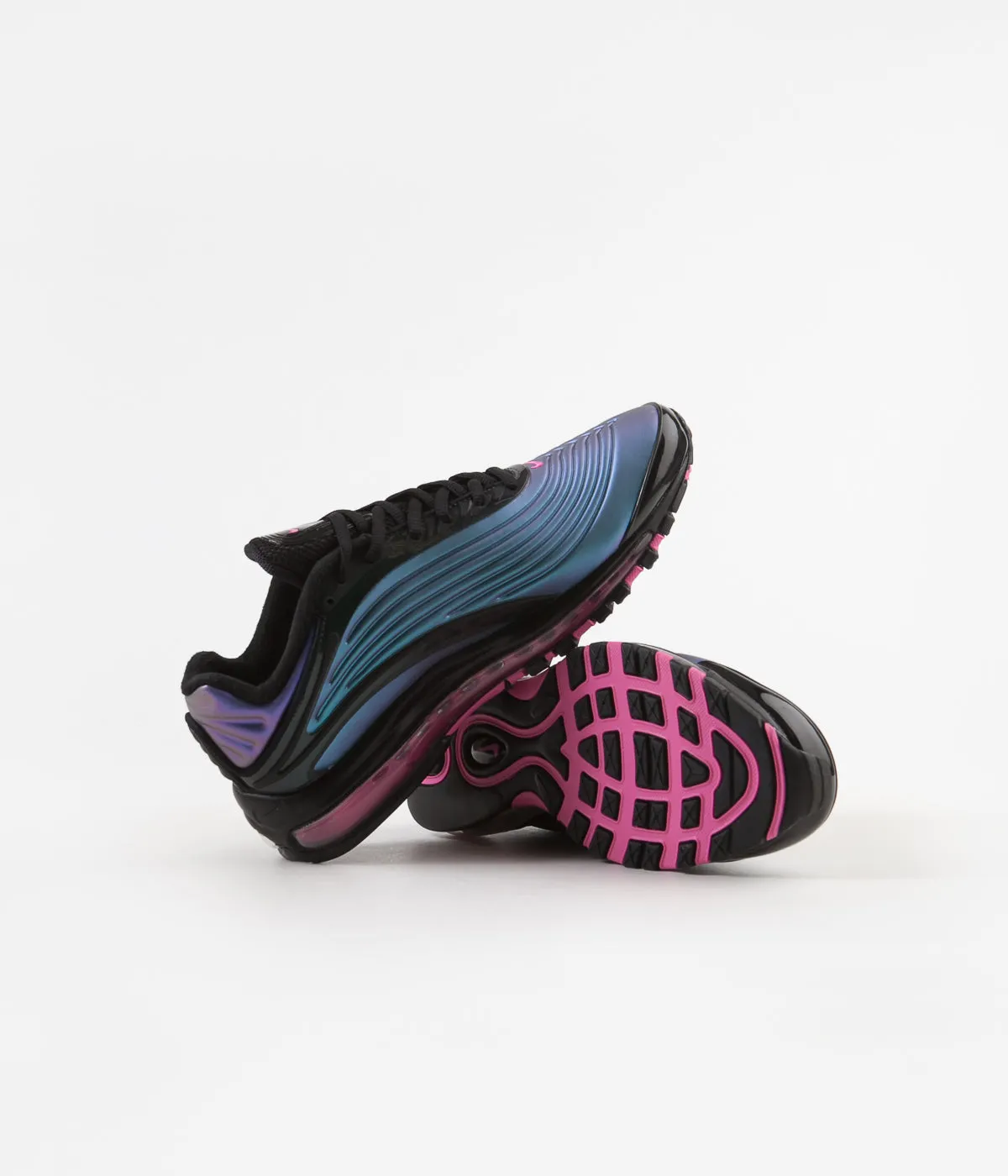 Nike Air Max Deluxe ‘Throwback Future’ Shoes - Black / Laser Fuchsia