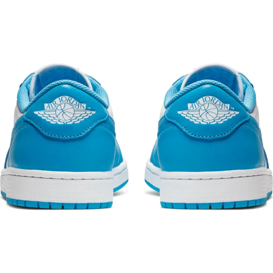Nike SB - Air Jordan 1 Low Shoes - Dark Powder Blue / White