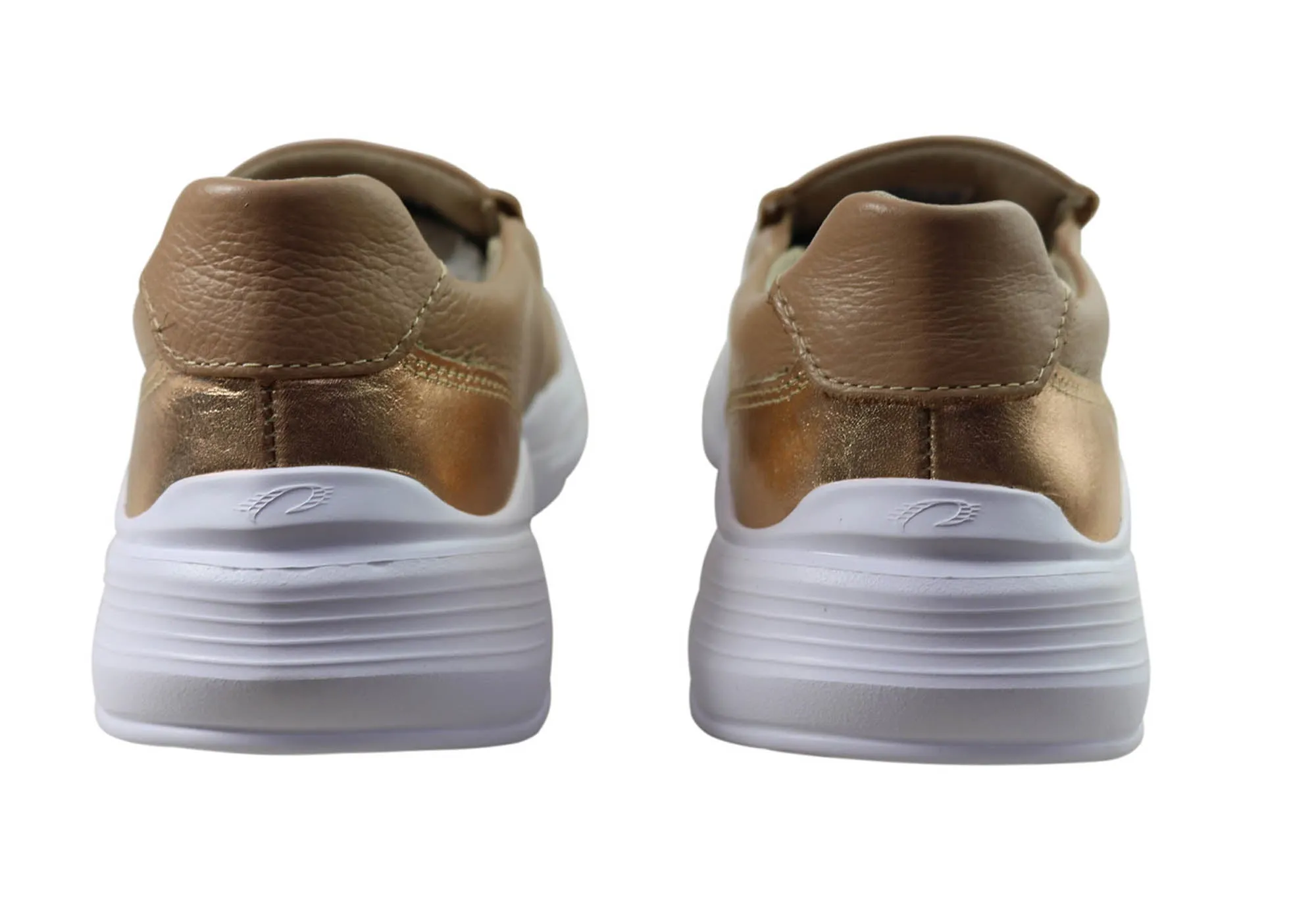 Pegada Kerri Womens Comfortable Leather Casual Shoes Made In Brazil
