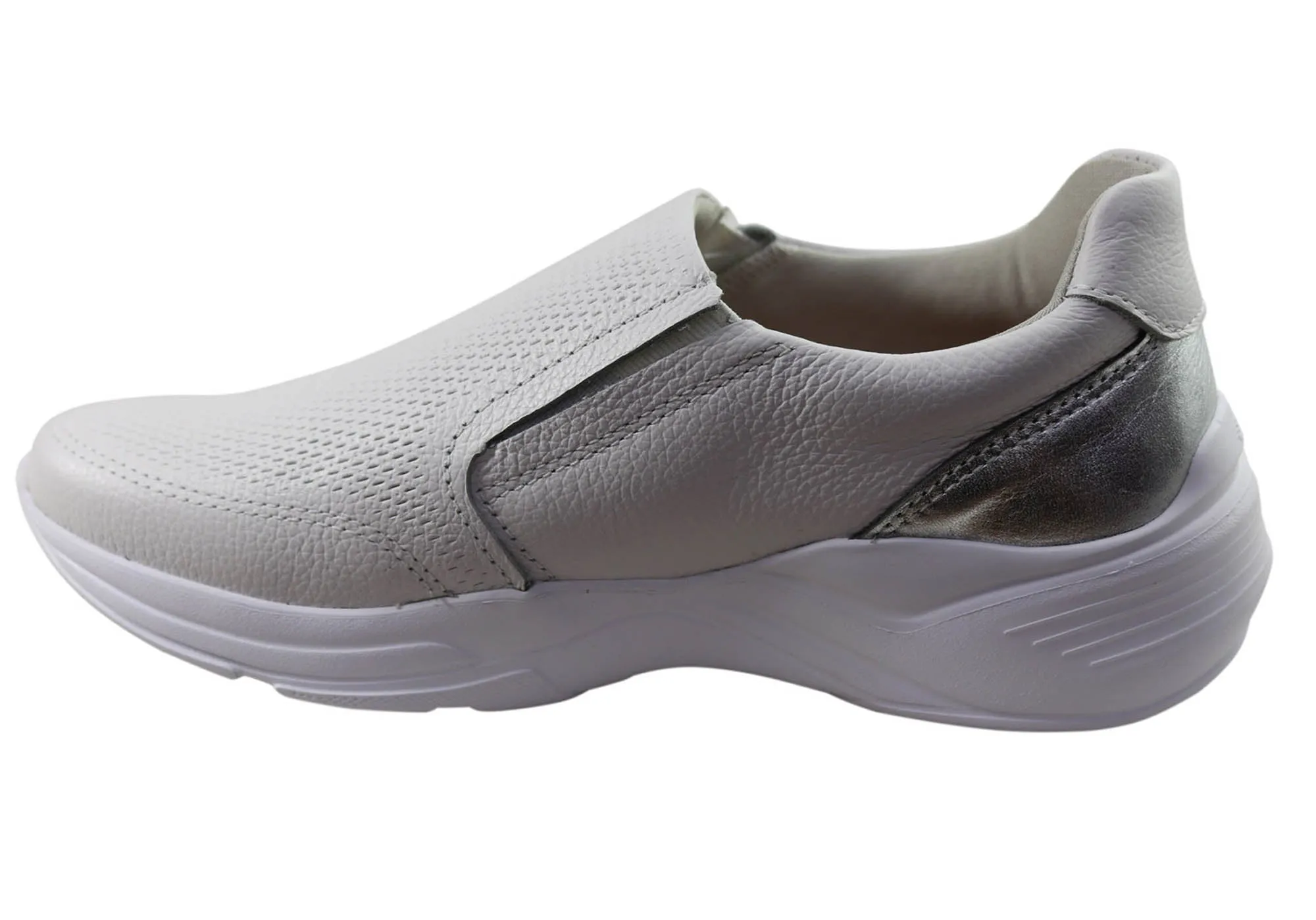 Pegada Kerri Womens Comfortable Leather Casual Shoes Made In Brazil