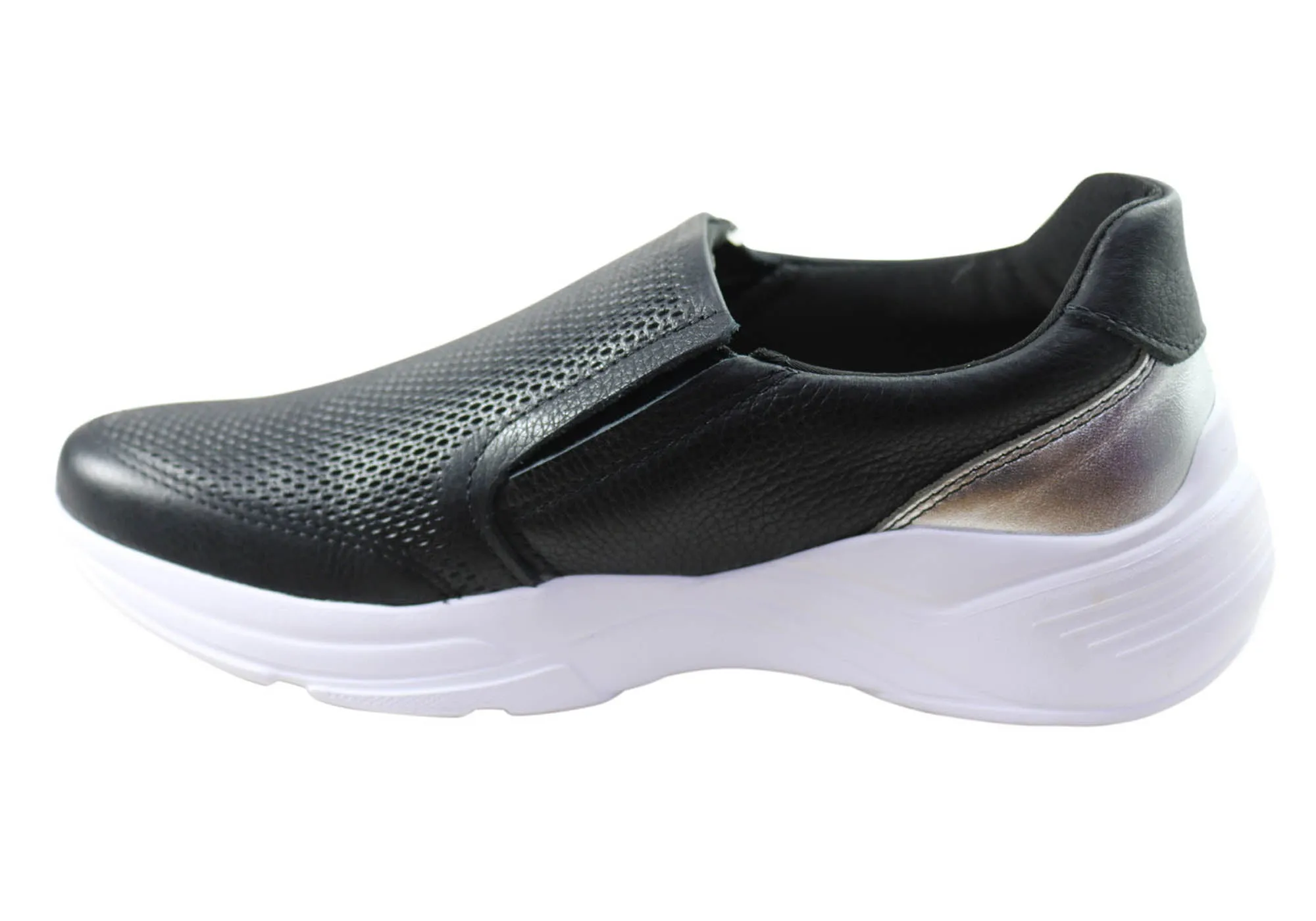 Pegada Kerri Womens Comfortable Leather Casual Shoes Made In Brazil