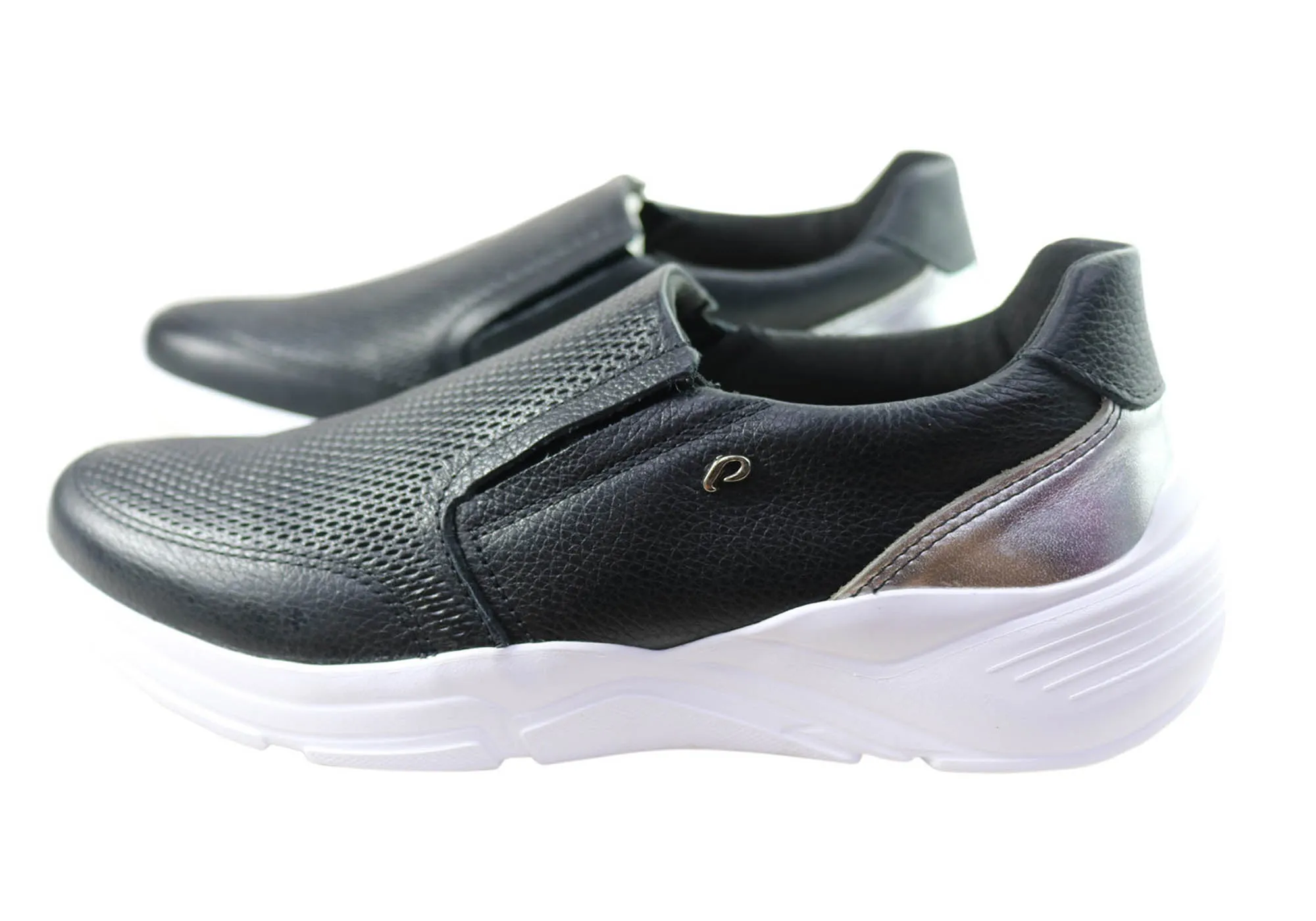 Pegada Kerri Womens Comfortable Leather Casual Shoes Made In Brazil