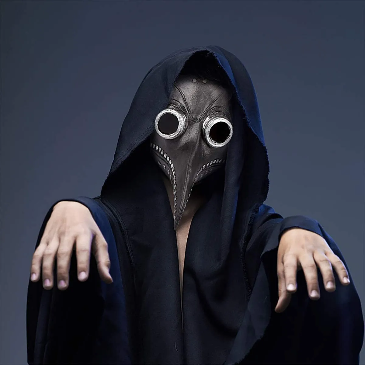 Plague Doctor Mask - Steampunk Bird Mask - Long Beak - Halloween Costume Mask - Masquerade Party