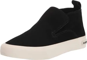 SeaVees Men's Huntington Middie Black Suede Size 9 Mid Cut Casual Sneaker