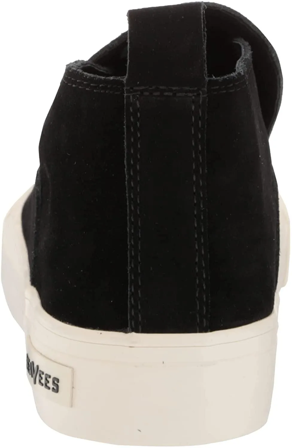 SeaVees Men's Huntington Middie Black Suede Size 9 Mid Cut Casual Sneaker