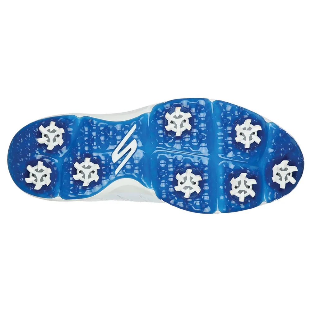 Skechers GO GOLF PRO 4 Spiked Shoe - White/Navy