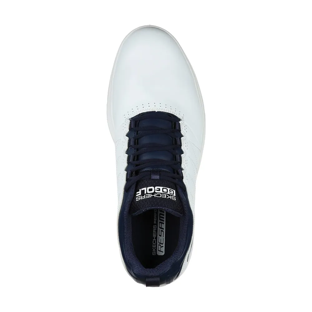 Skechers GO GOLF PRO 4 Spiked Shoe - White/Navy