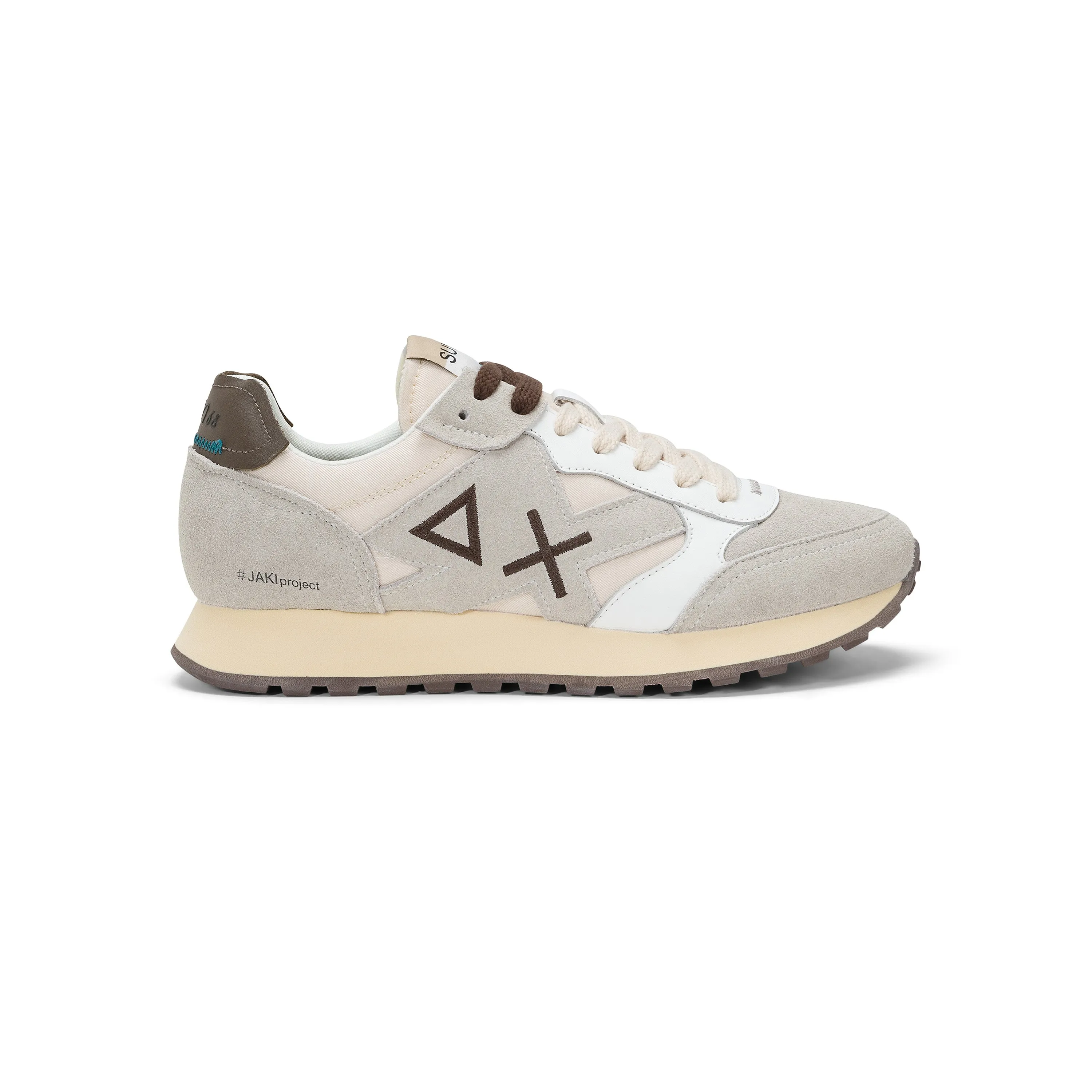 SUN68 UNCLE JAKI OFF WHITE SNEAKERS FOR MEN