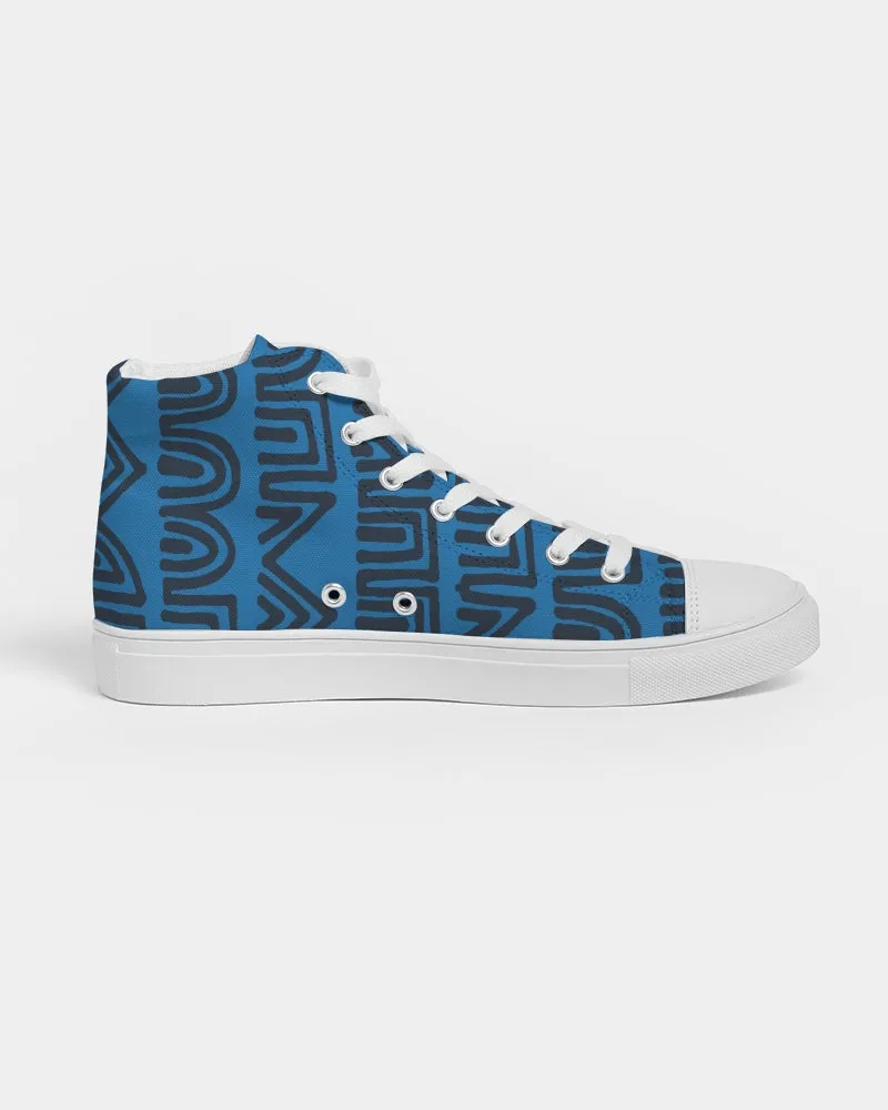 Wave Men's Hightop Canvas Shoe