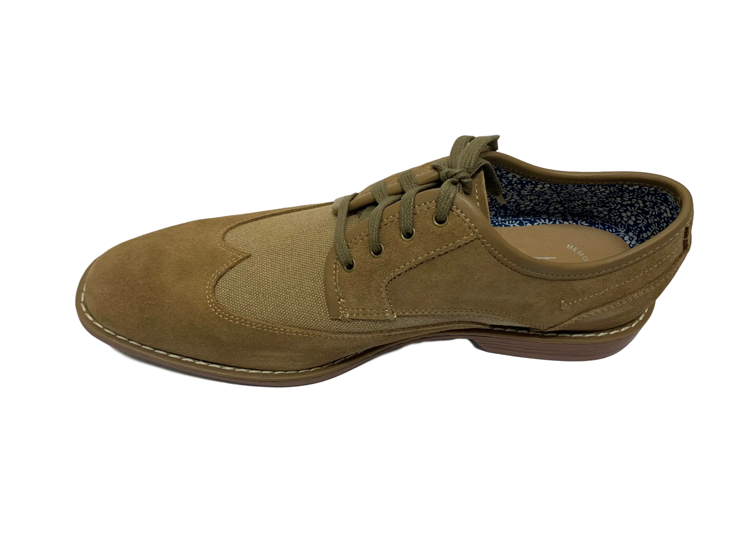 Wickley Wingtip Oxford Taupe Suede Stacy Adams