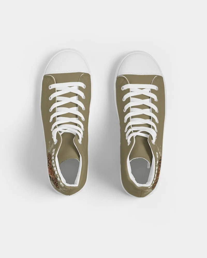 Wolf Men's Hightop Canvas Shoe