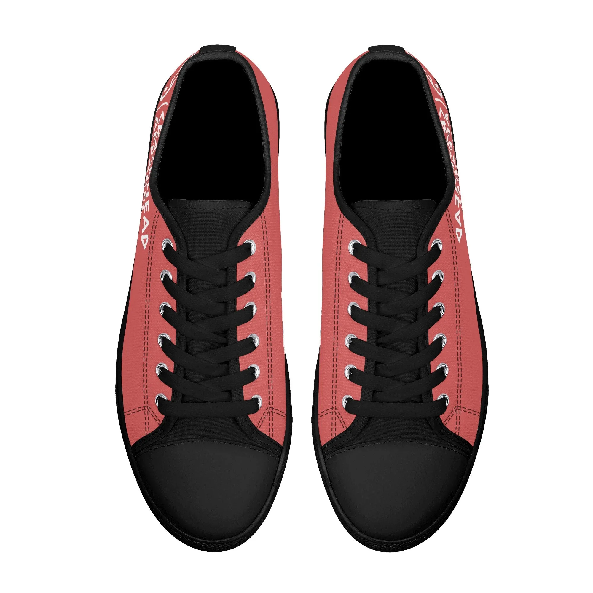 Women's Crackhead Apparel Low Top Canvas Shoes
