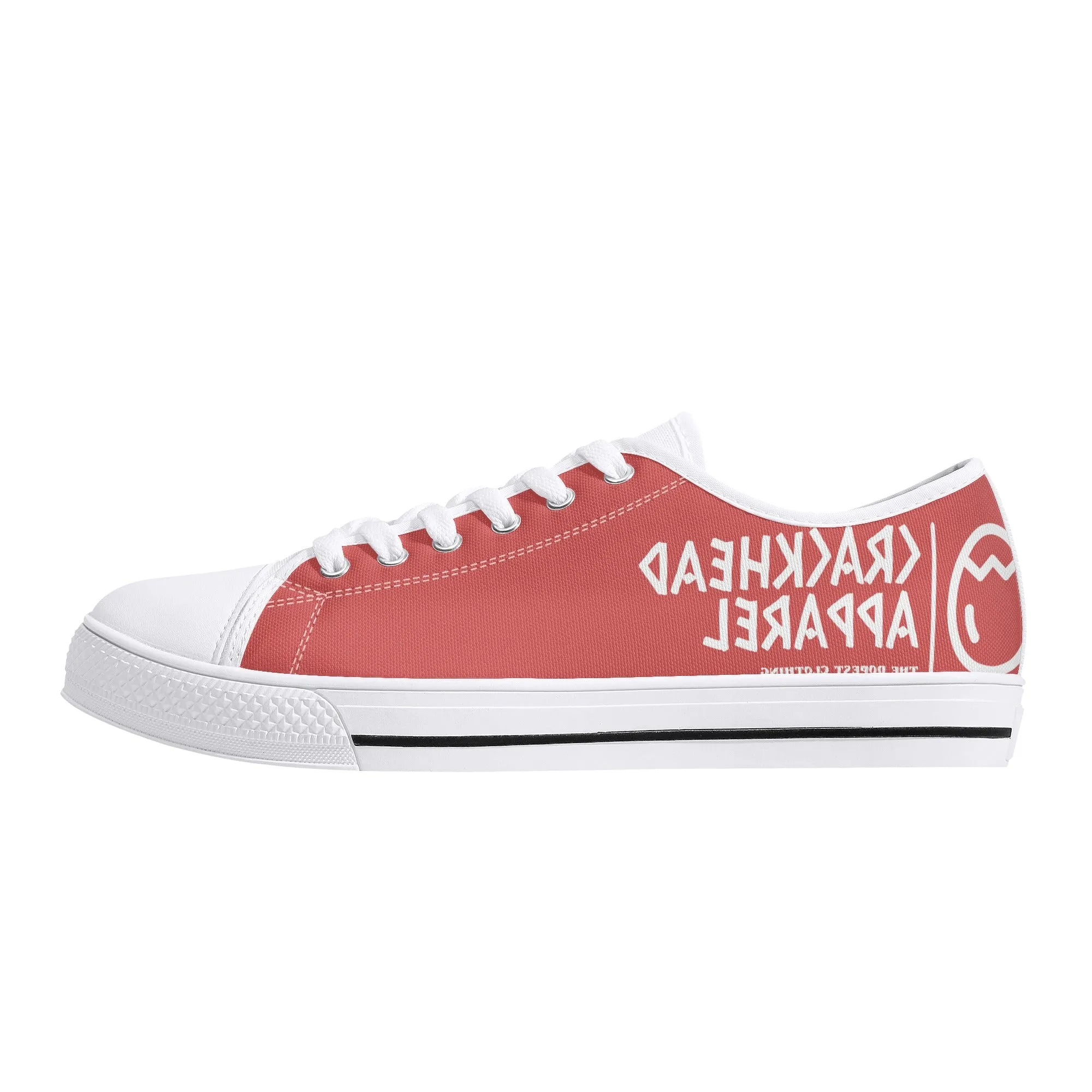 Women's Crackhead Apparel Low Top Canvas Shoes