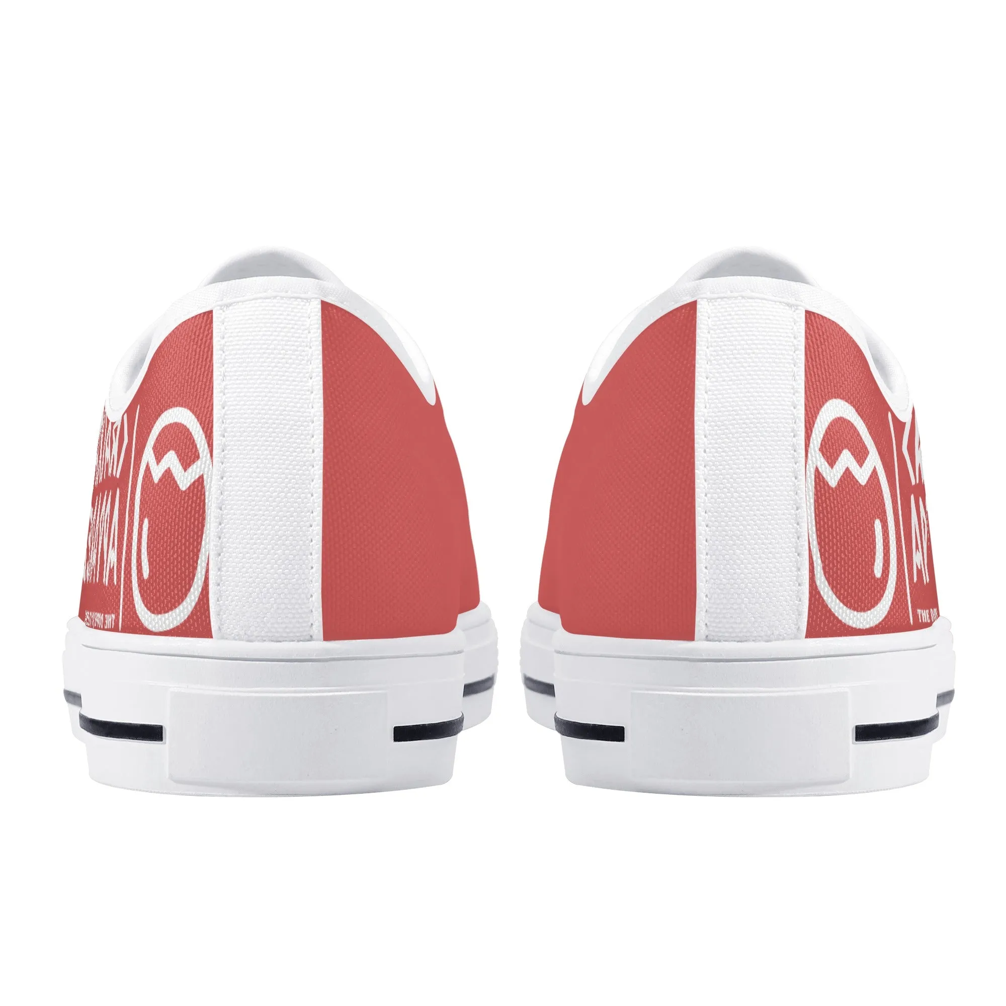 Women's Crackhead Apparel Low Top Canvas Shoes