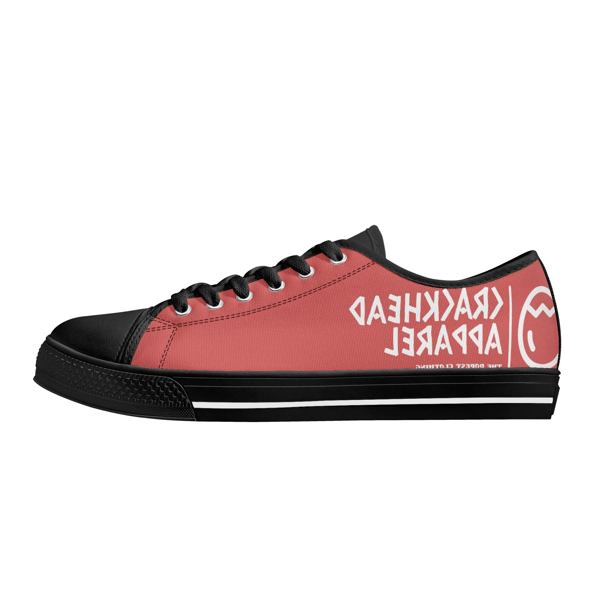 Women's Crackhead Apparel Low Top Canvas Shoes