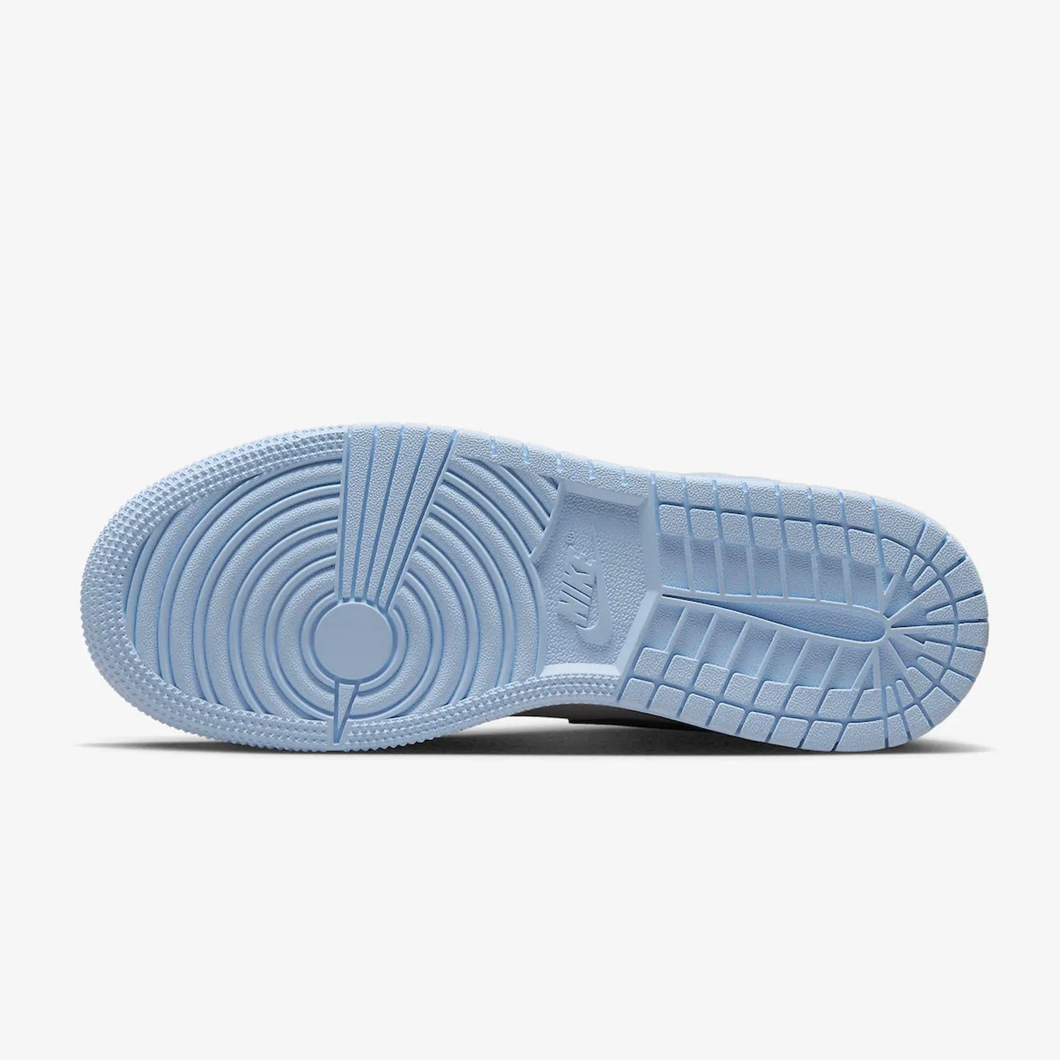 Women's / GS Air Jordan 1 Mid "Ice Blue" (555112-401)