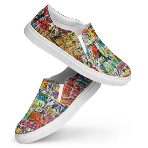 Women’s slip-on canvas shoes- Multi Colour